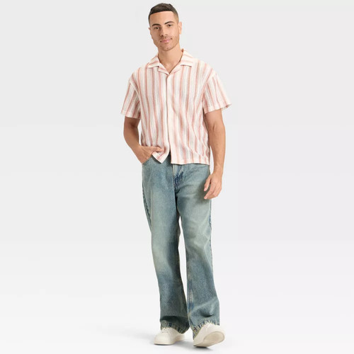 Men baggy fit jeans - baggy,