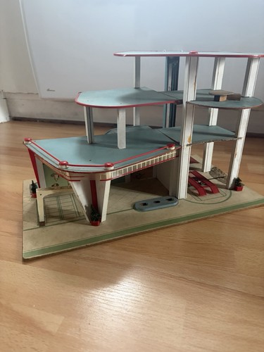 Ancien jouet vintage garage - vintage,