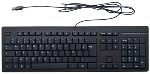 Clavier 125 filaire - hp, azerty