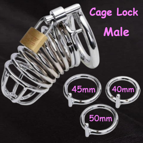 Pénis cage lock - cage,