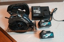 HITACHI C 3606DA Scie circulaire 2 batteries 36V HIKOKI