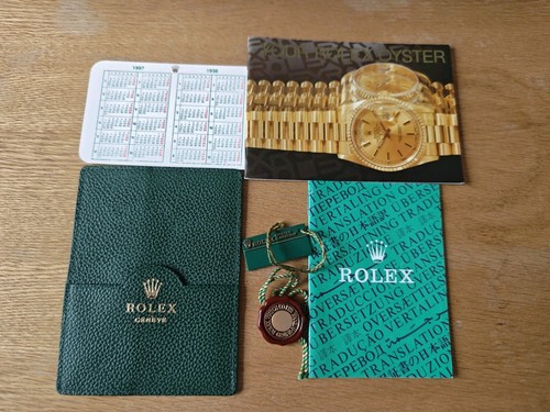 Rolex lot set 1997 - set,