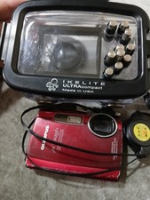 Olympus Mju Tough 3000 Digital Camera Ikelite UltraCompact Diving Waterproof Cas