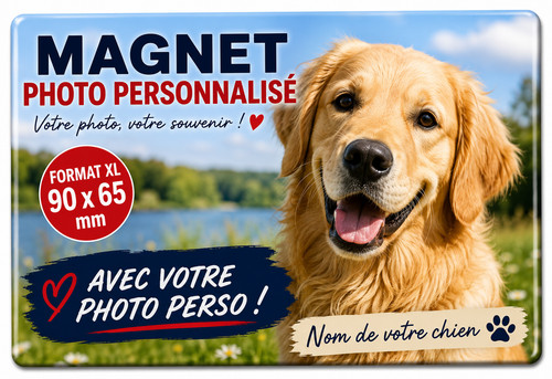 Magnet votre chien - votre,