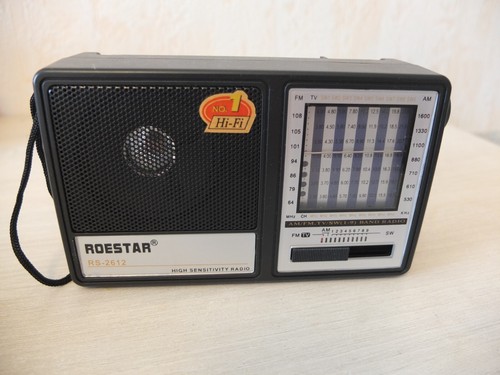 Radio portable roestar 2612 - radio,