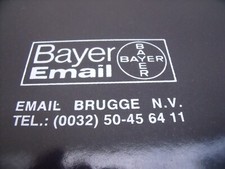 PLAQUE émaillée belge