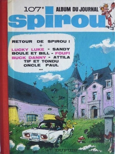 Spirou recueil 107 de - spirou,