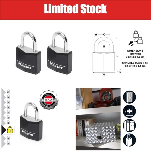 Cadenas clé master - cadenas, à