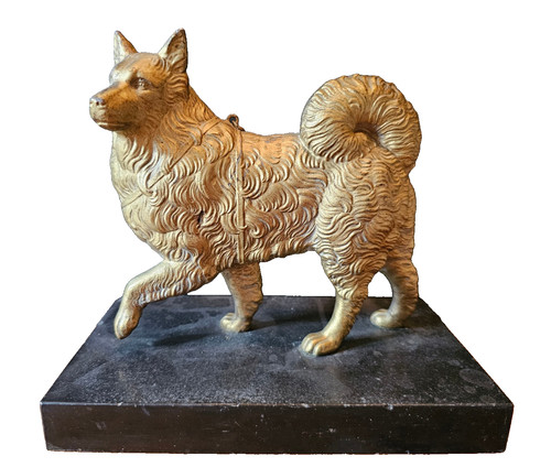 Statue chien chow - statue,