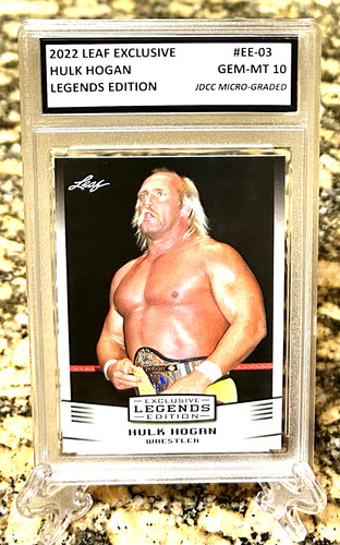 Hulk hogan 2022 leaf legends - hogan,