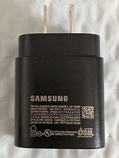 Genuine Samsung - 25W Super Fast Charging Wall Charger USB-C - Black  NEW!!
