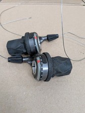 SRAM X0 3 x 9 Twist Shifters Grip Shift XO Triple Front & Rear