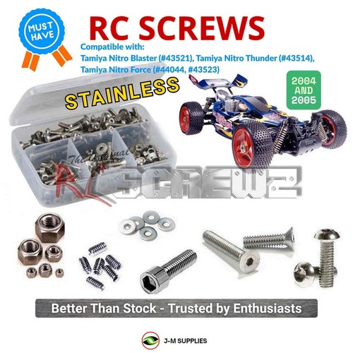 Rcscrewz stainless screw kit - rcscrewz,
