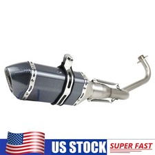 For Honda Grom 125 2013-2025 Full Exhaust System Slip-On Muffler On Pipe DB Kill