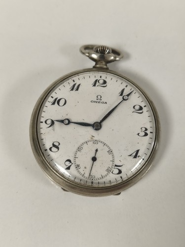 Montre poche omega métal - poche,