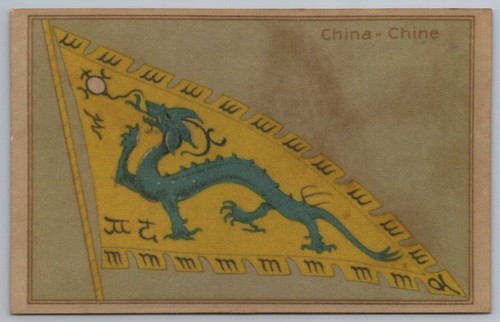 Flag china chine dragon - china,