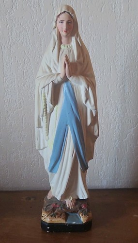 Statue vierge marie en - marie,