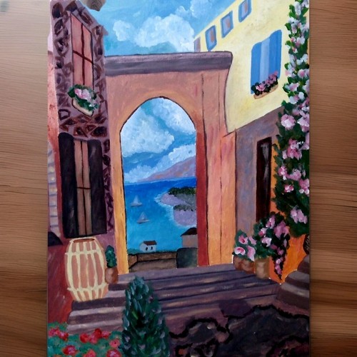 Tableau original 16 po - tableau, 12