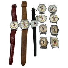 Collection Of 11 Mickey Mouse Watches 