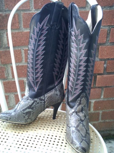 Tres belles bottes santiags - bottes,