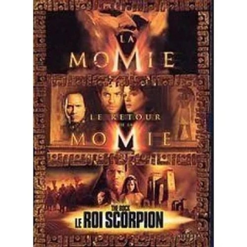 Dvd coffret momie roi - coffret,