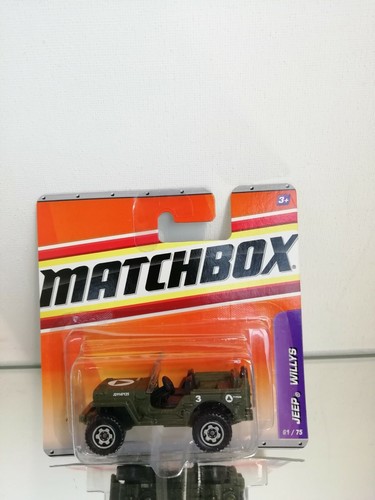 Matchbox jeep willys s - matchbox, u.s