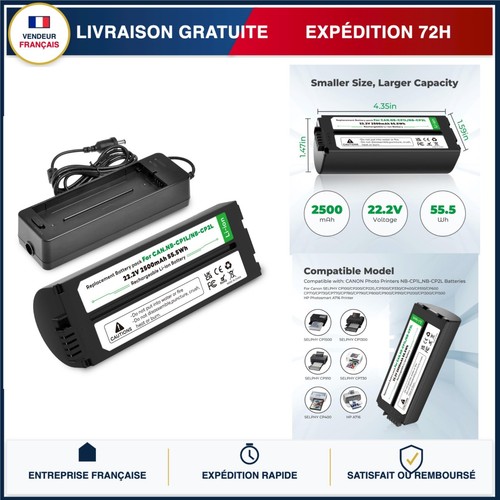 Batterie cp2l 2500mah - batterie, +