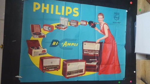 Affiche philips radios - ,