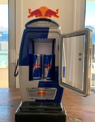 Frigo red bull pompe - red, •