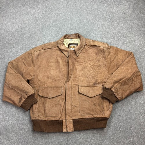 Blouson volant cuir adulte - en,