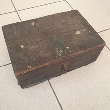 COFFRE ou caisse en BOIS de Marin ANCIENNE 18 Eme siecle