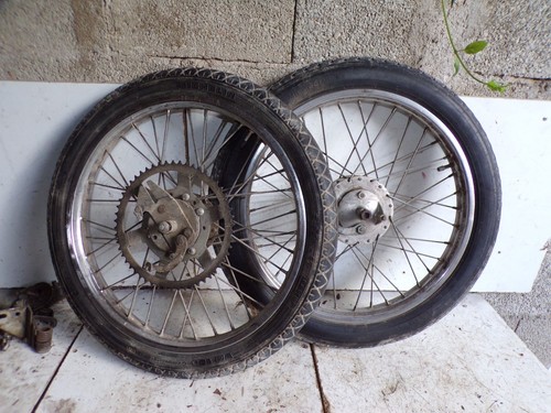 Paire jantes roues - jantes, 17"