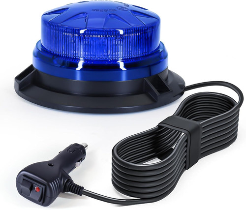 Gyrophare led vehicule bleu - gyrophare,