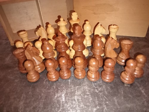 Jeu échecs bois - jeu, &