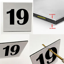 Numéro 19 Plaque Aluminium 3 MM,Panneau Sandwich