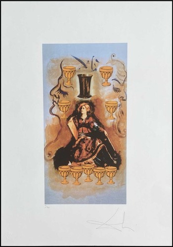 Salvador dali tarot 70 x - tarot,