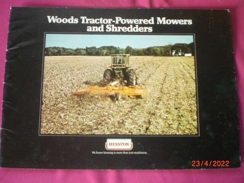 Hesston tractor powered - ,