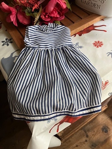 Robe rayee neuve poupee - poupee, mode