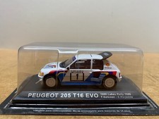 PEUGEOT 205 T16 EVO 1000 LAKES RALLY 1986 SEALED 1/43 N5