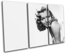 Marylin Monroe Iconic Celebrities TREBLE TOILE murale ART Photo Print