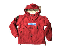 jolie veste parka rouge