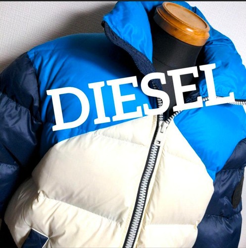 Doudoune homme diesel - l, bleu