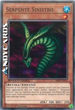 LEFT SNAKE (SPEED DUEL) • (Sinister Serpent) • Common • SBAD IT037 • 1Ed