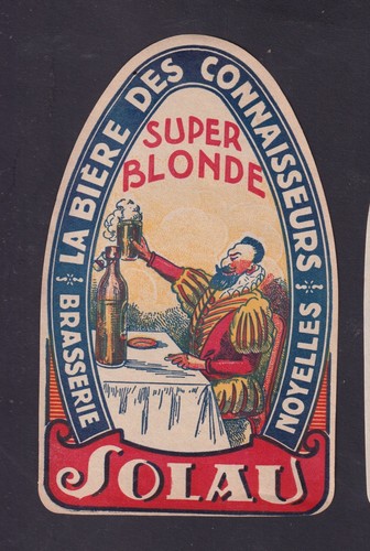 Old label alcohol france - label,