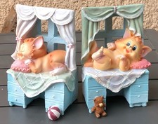 Serre Livre Chat, Chambre d'Enfant, Chaton, Figurine