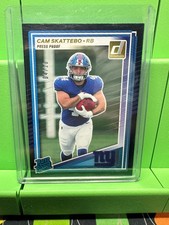 panini donruss 2025 cam skattebo black /10