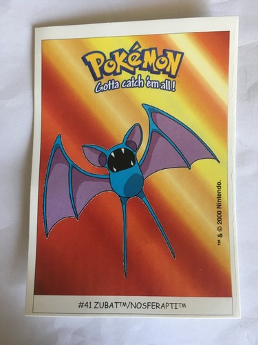 Stickers pokemon zubat - pokemon, "