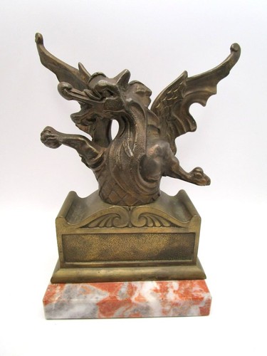 Statuette dragon aile époque - aile,