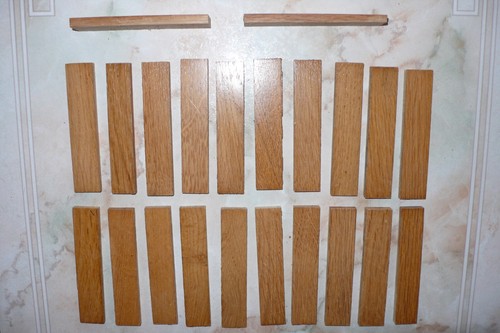 Lot 100 pièces bois - 100,