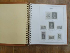 France Album et feuilles Yvert et Tellier avec pochettes Années 1980 à 1989 ...